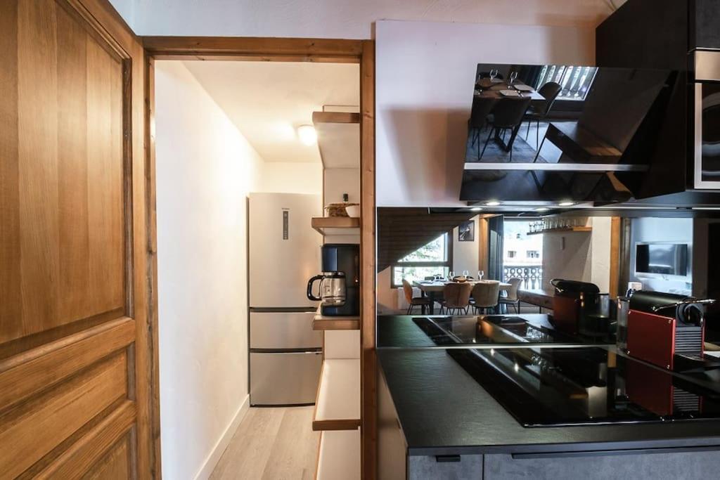Bel Appartement Entier En Style Chalet A Шамони Екстериор снимка